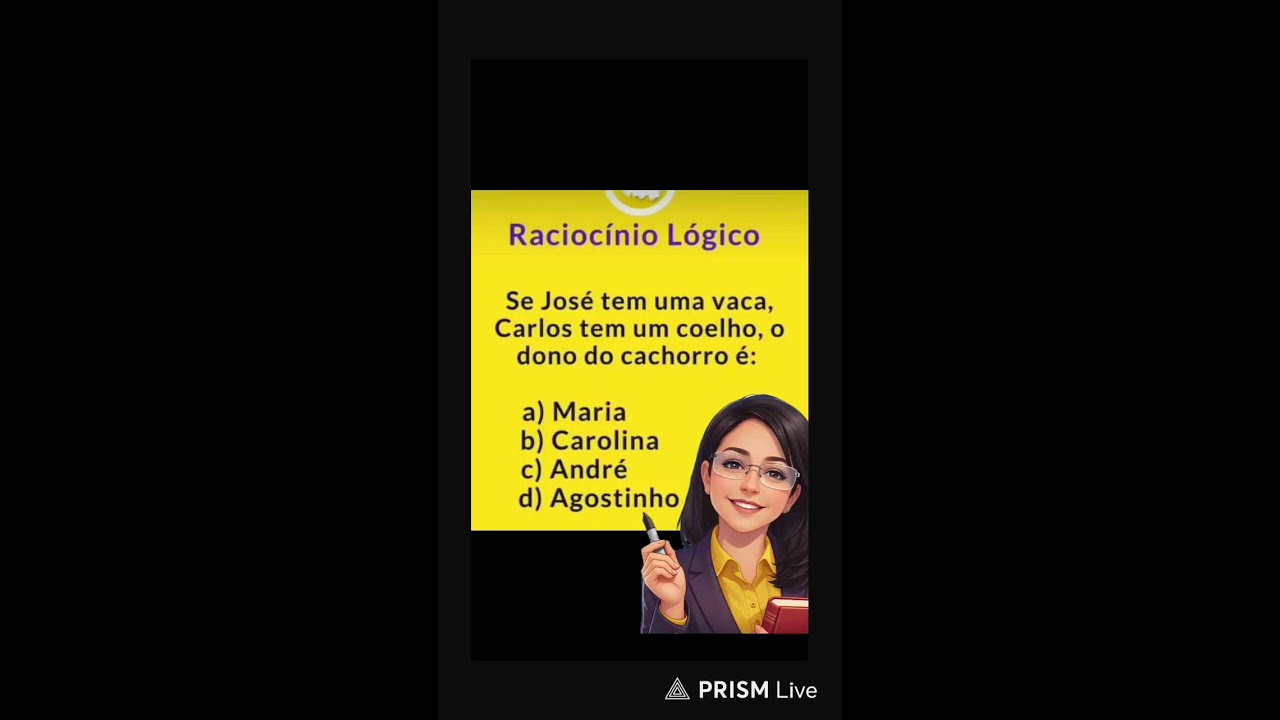 teste Raciocínio lógico 