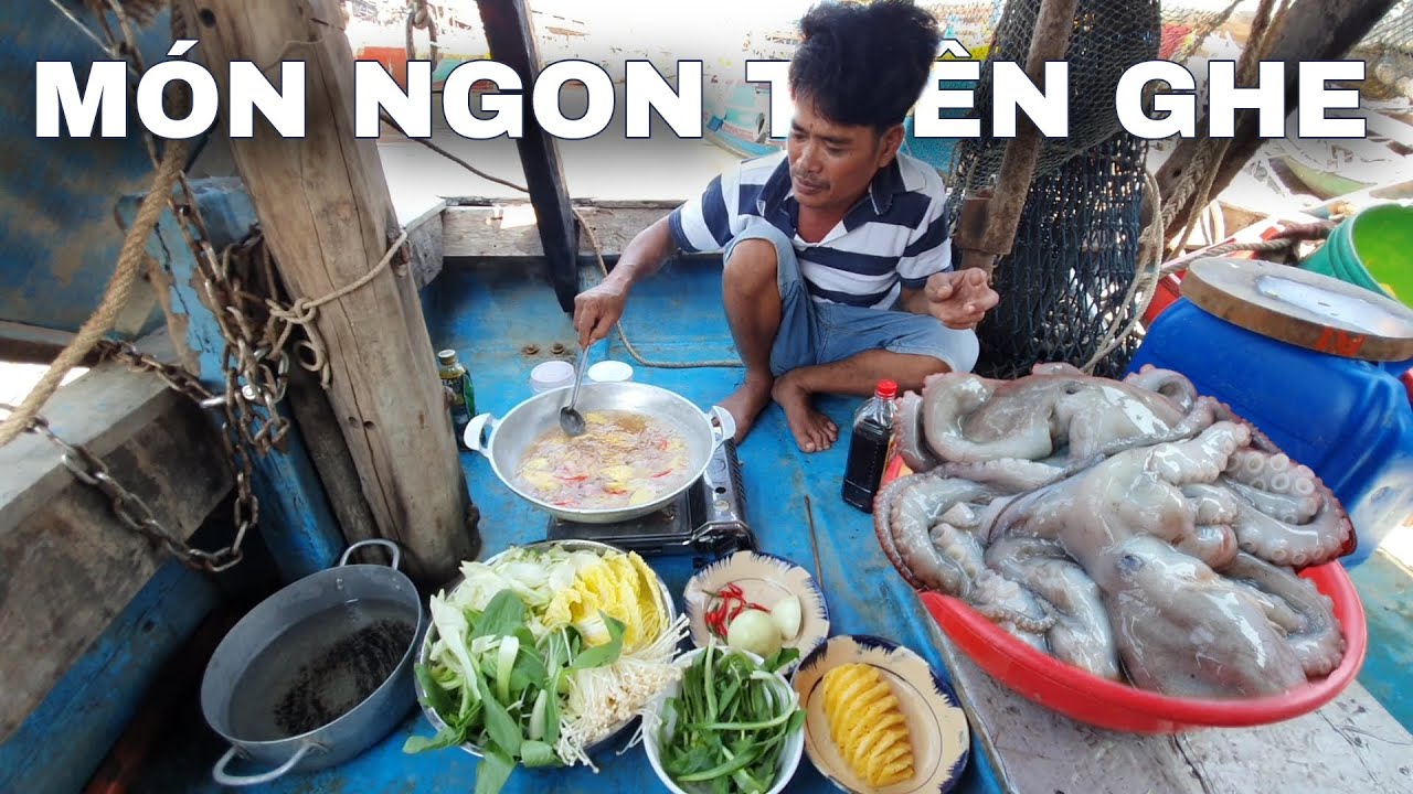 Bạch Tuộc Khủng ''Nhúng Giấm'' Siêu Cay trên Sông Quê | Ngư Dân Miền Tây #126