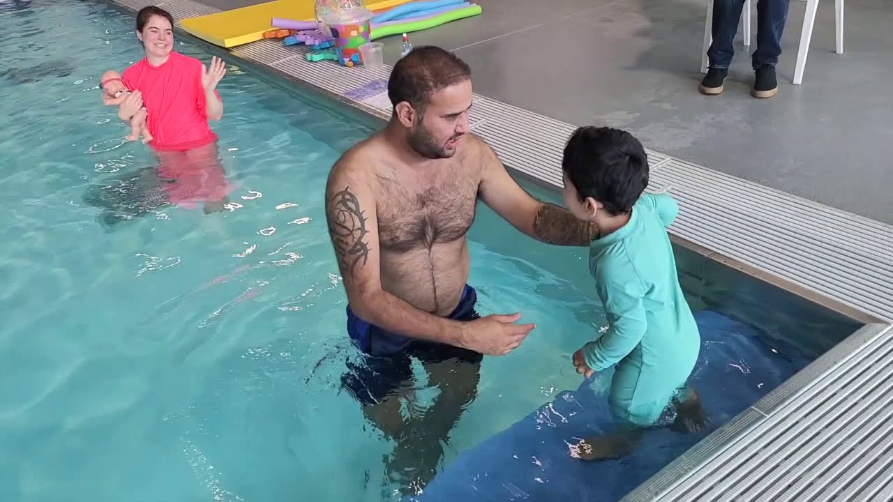 First time swim! Indian kid swimming Christchurch!Desifamilynz!First Swim Lesson Toddler/Preschooler