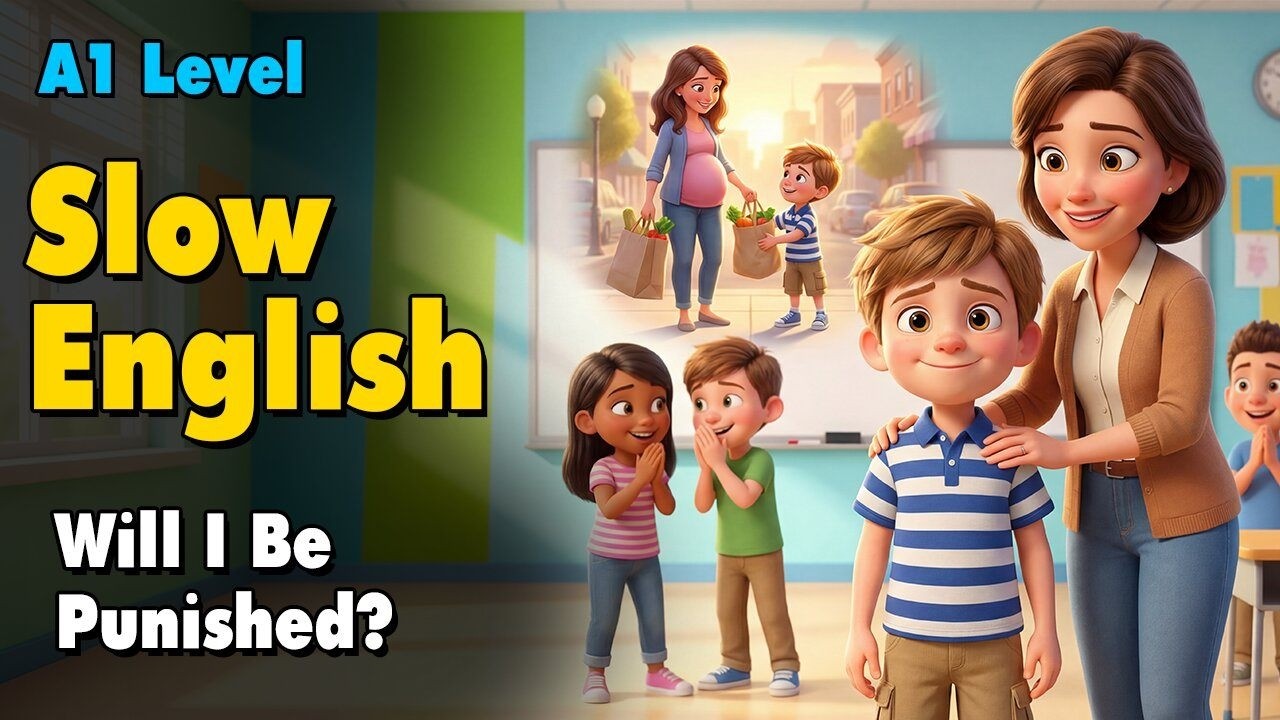 Would You Be Late to Help Someone? | Slow English Listening for Beginners (A1 Level)