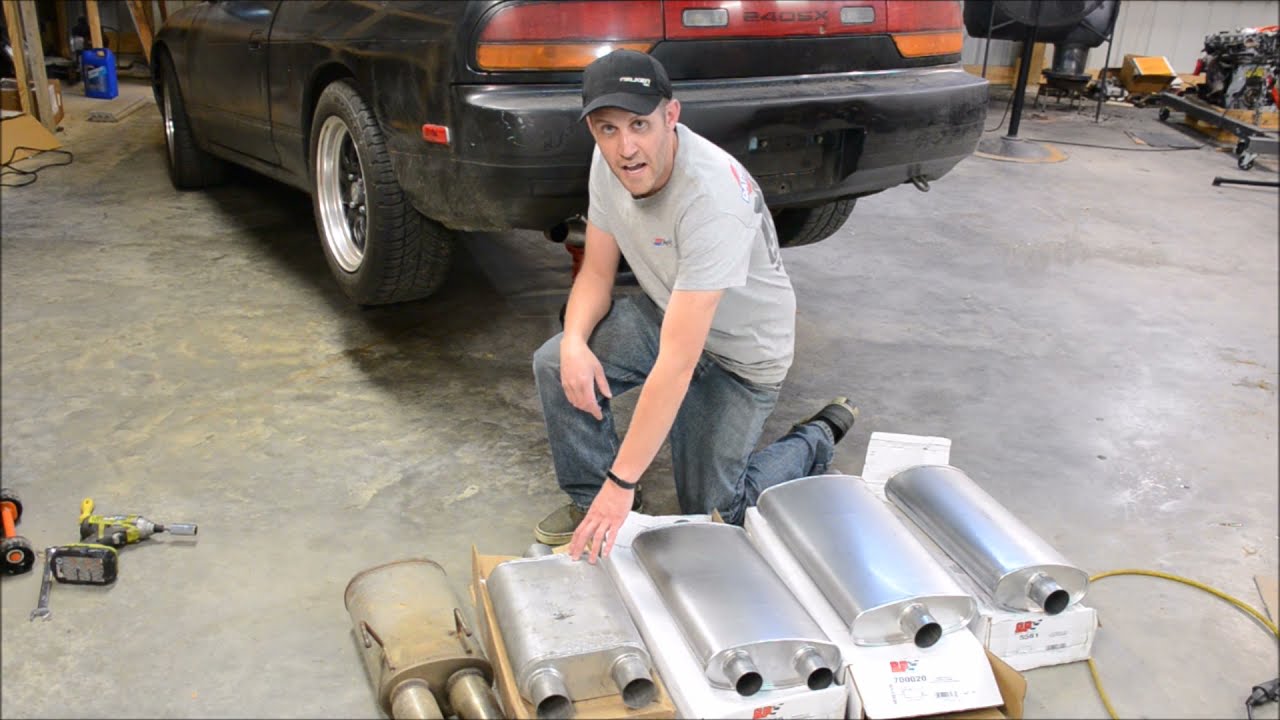 Quiet performance muffler shootout