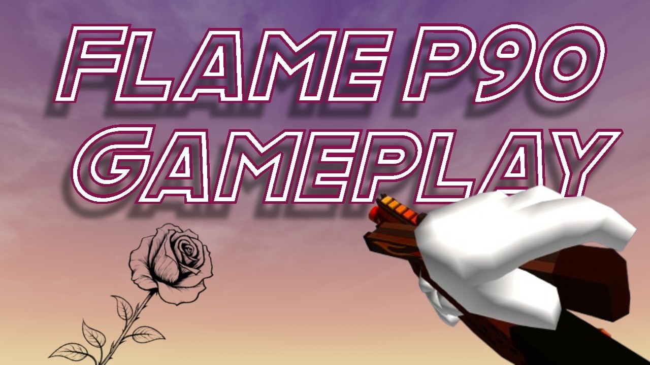 Flame P90 Gameplay | Shellshockers