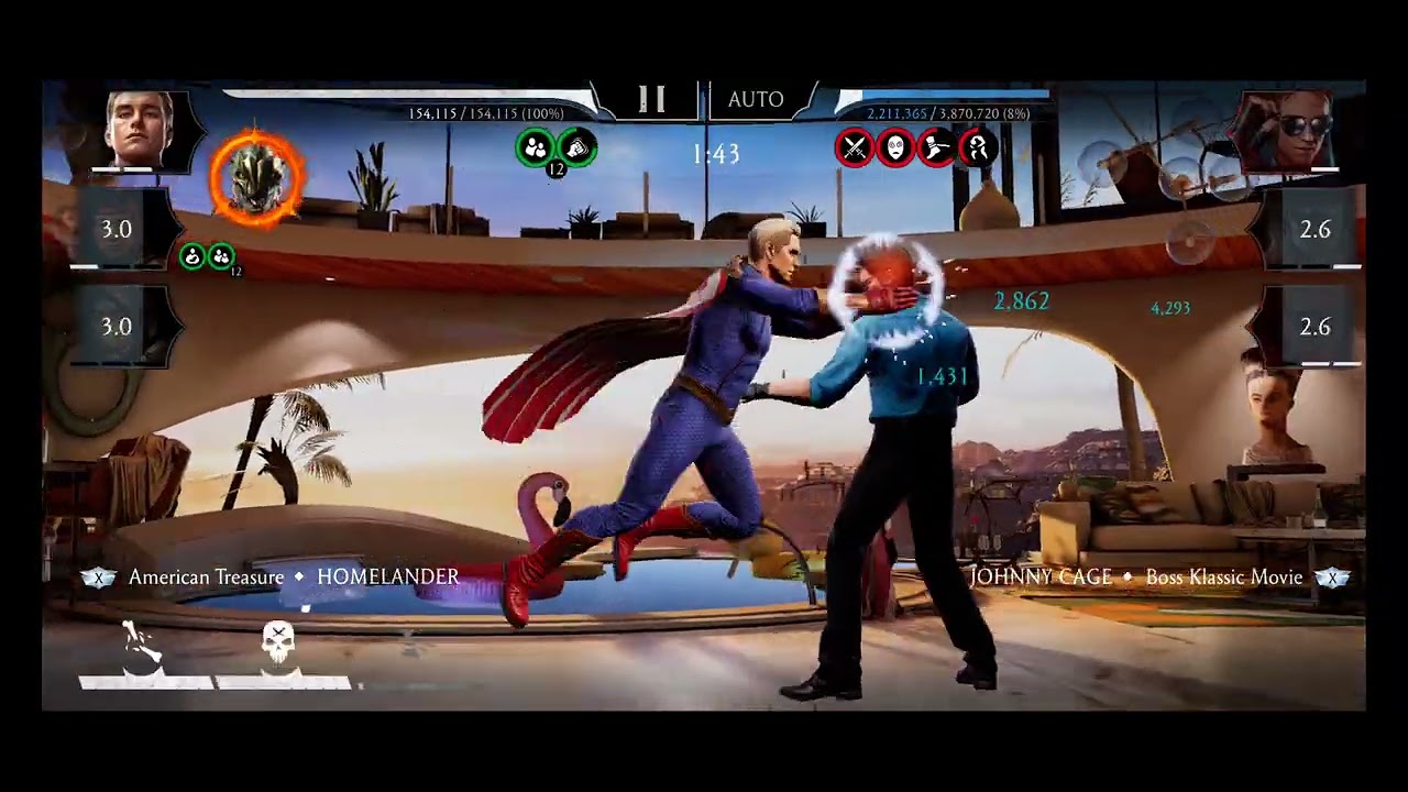 Action Movie Tower Fatal 200 and reward in Mk Mobile 