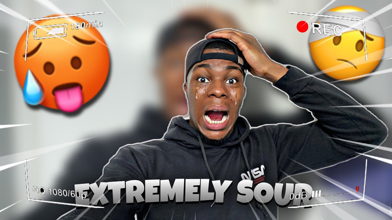 EXTREME SOUR CANDY CHALLENGE!