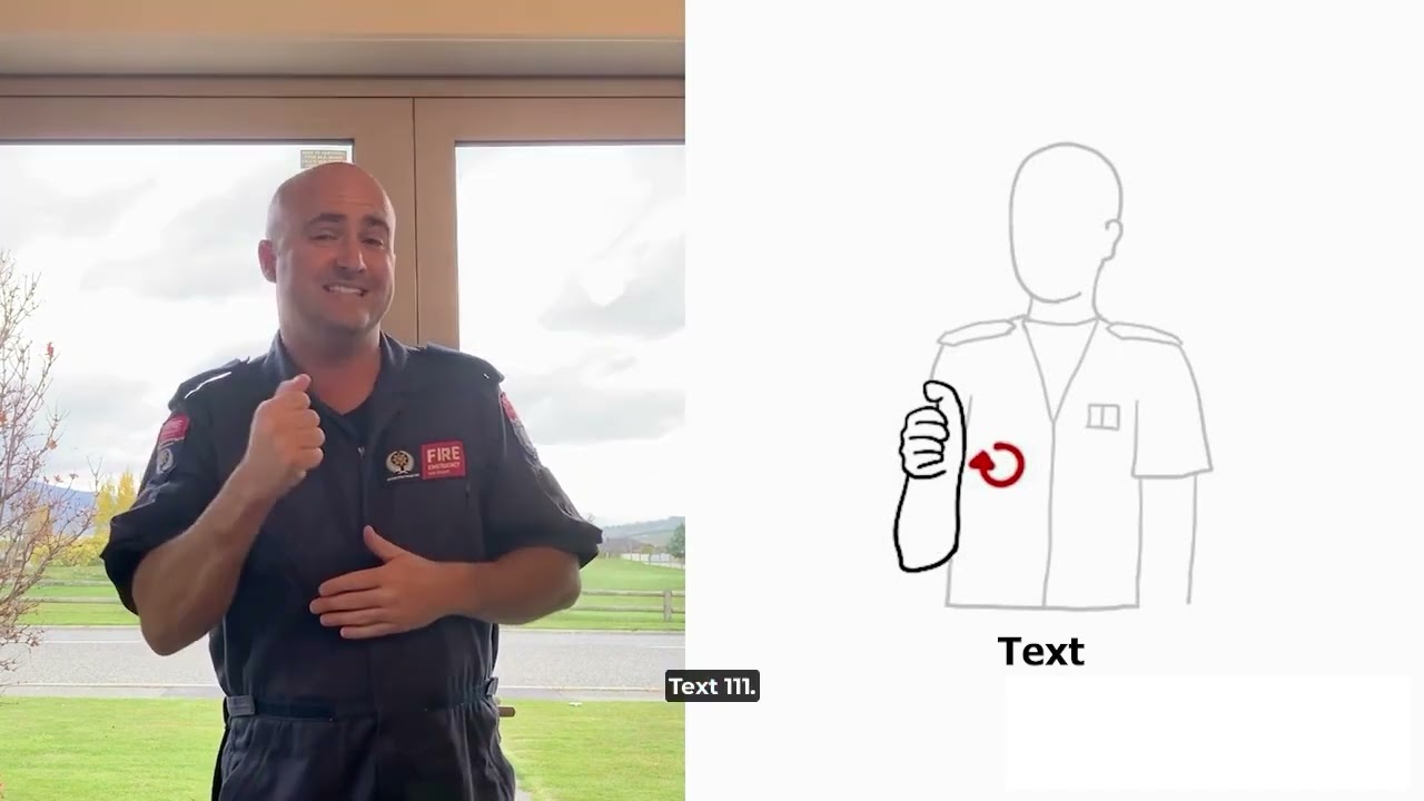 Signs that could save lives in an emergency.