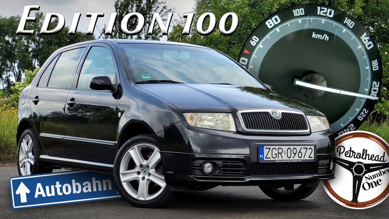 2005 Škoda Fabia 1.4 16V (100 KM) | *EDITION 100* V-max, 0-100 km/h, Test, AUTOBAHN. | 4K