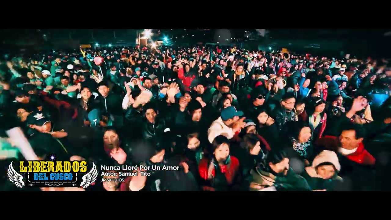 LIBERADOS DEL CUSCO EN CONCIERTO - NUNCA LLOR&Egrave; POR AMOR -  JR STUDIOS 2025