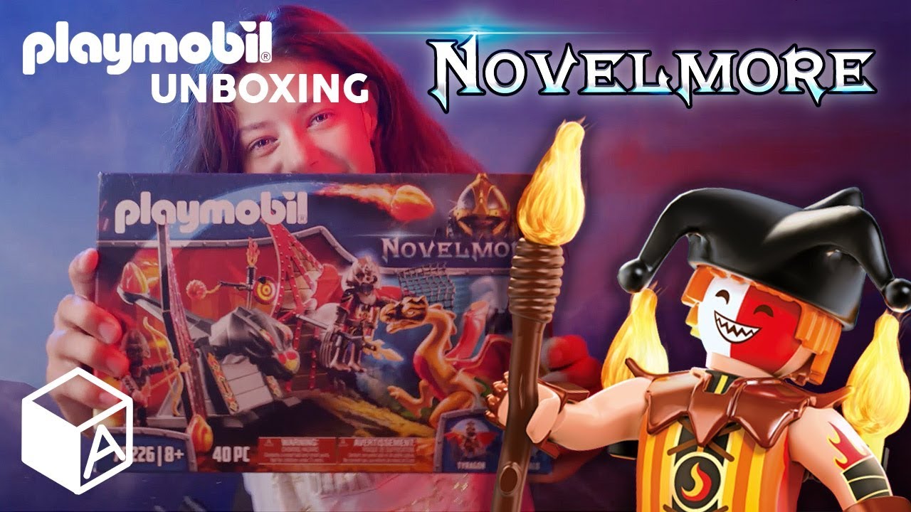 PLAYMOBIL | Unboxing NOVELMORE: O bando de Burnham PLAYMOBIL em Portugu&ecirc;s