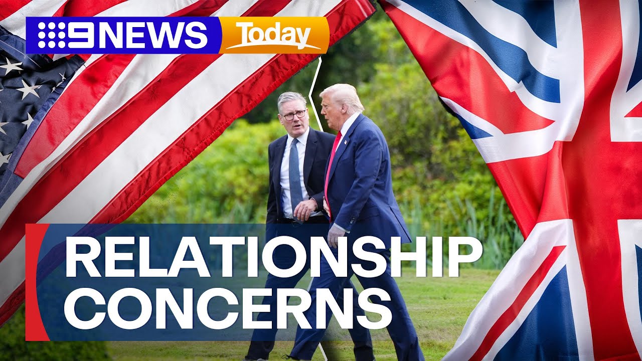 Concern over US-UK relationship after Britain cuts-off some intelligence | 9 News Australia