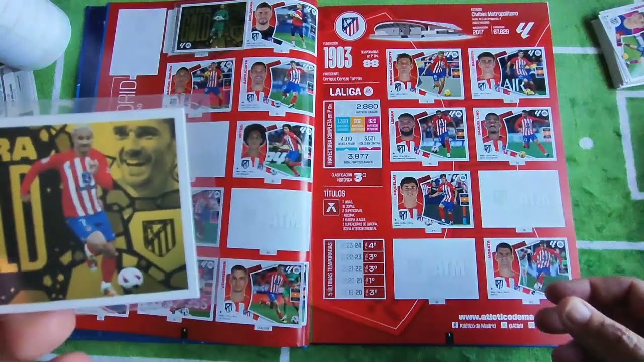PEGANDO CROMOS LIGA ESTE 2024-25 PANINI