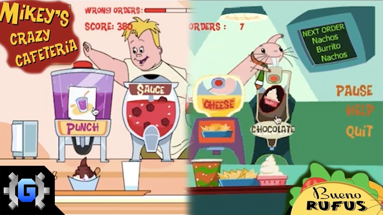 [Order Up!] Disney's Recess Mikey's Crazy Cafeteria VS Kim Possible Bueno Rufus