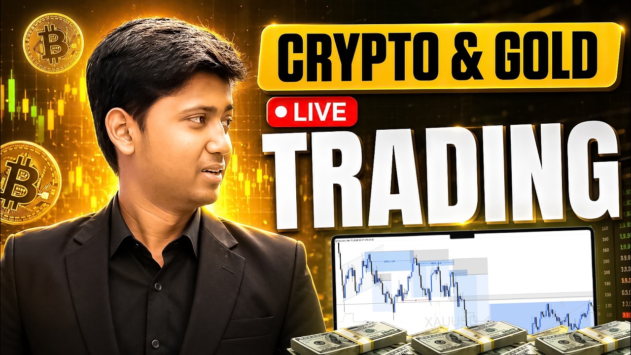 Gold & BTC Live Trading | Crypto Live Trading Hindi | 27 June | #bitcoin #bitcoinlive #cryptolive