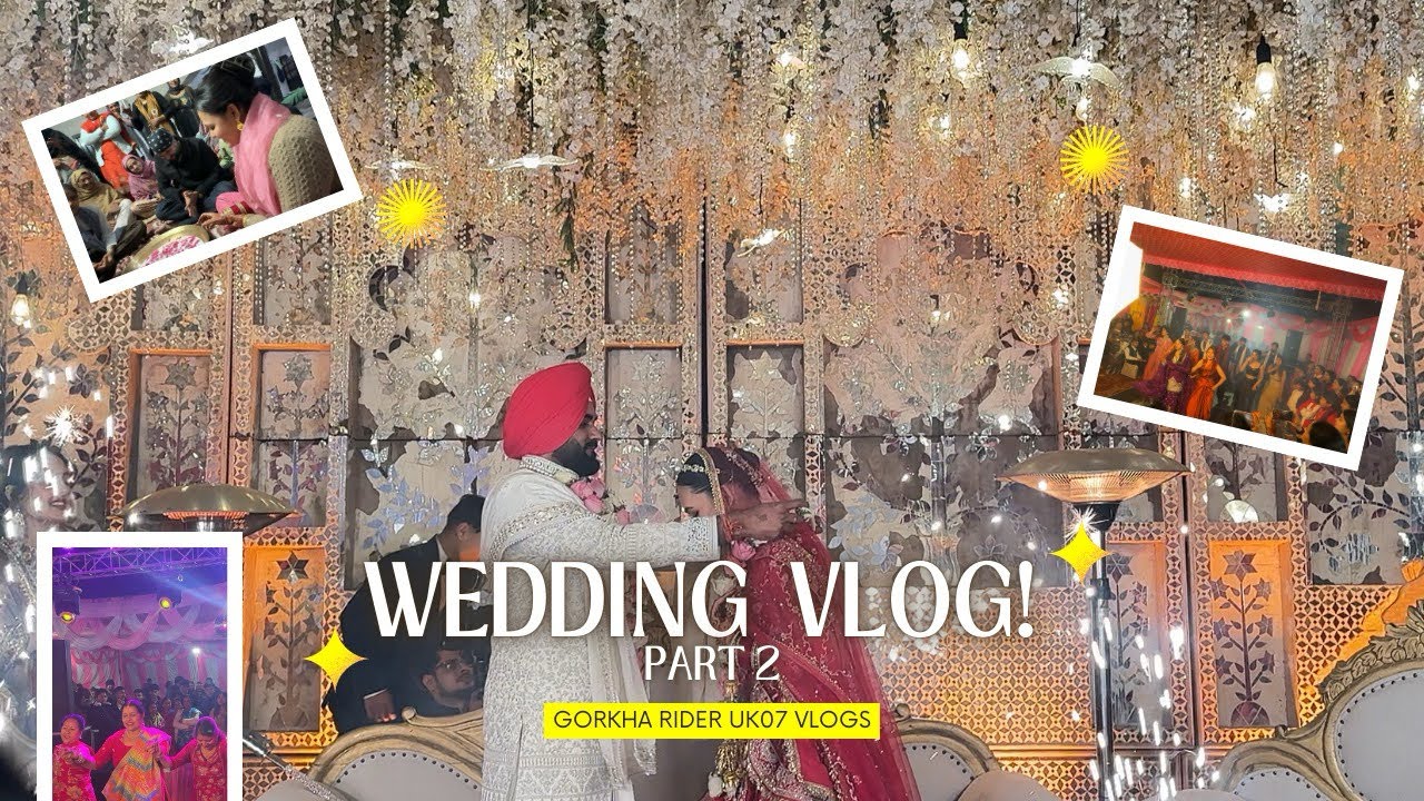 Finally vo din aa hi gya jiska sabhi ko intezaar tha 😍|| panjabi gorkhali wedding || shaadi wala ghr
