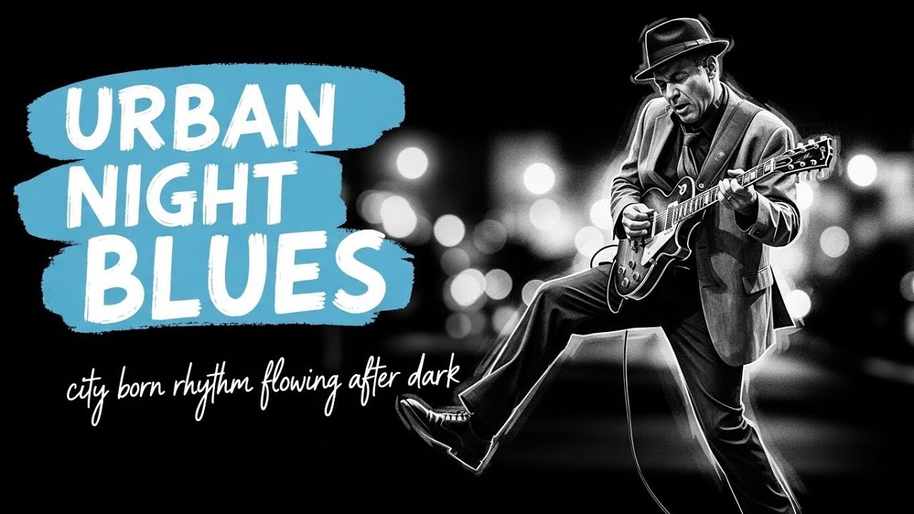 Jimi Hendrix, Eric Clapton, SRV Inspired Psyched Out Soul Blues Rock Late Night Echoes