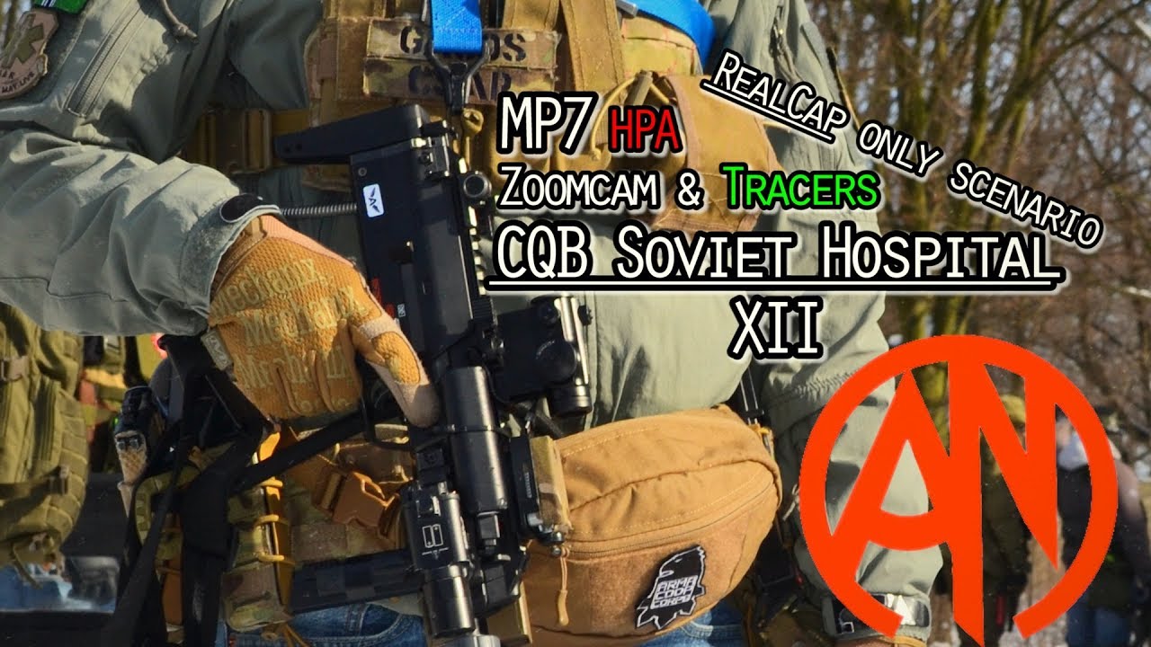 CQB Soviet Hospital XII / Mp7 Tokyo Marui HPA Tracer Realcap scenario !
