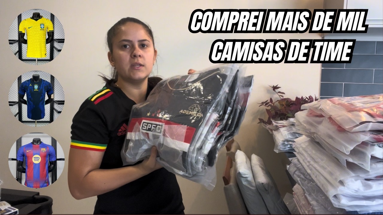 COMPREI DIRETO DO FORNECEDOR DE CAMISAS DE TIME TAILANDESAS 1.1