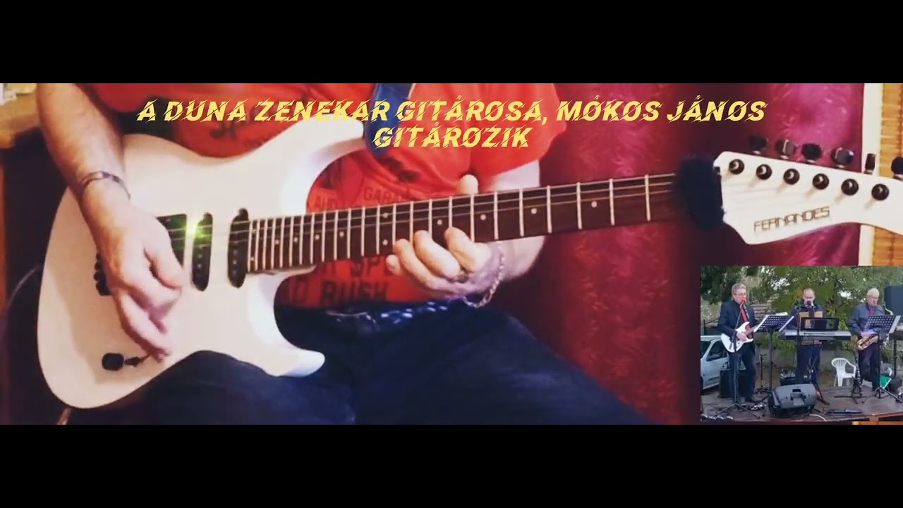Csárdások gitáron:  Zsebkendőm négy sarka; A szeretőm dunántúli