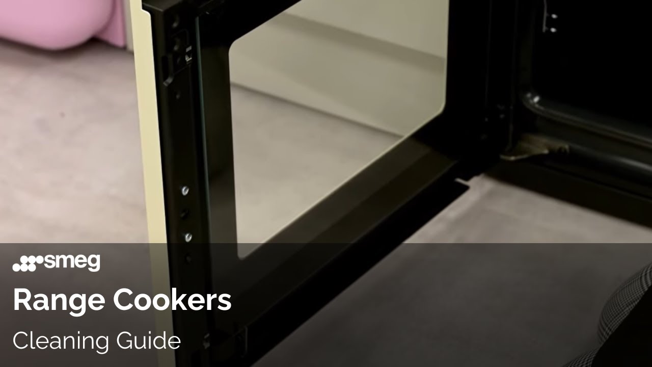 How to Remove & Clean the Door Glass | Smeg Range Cookers