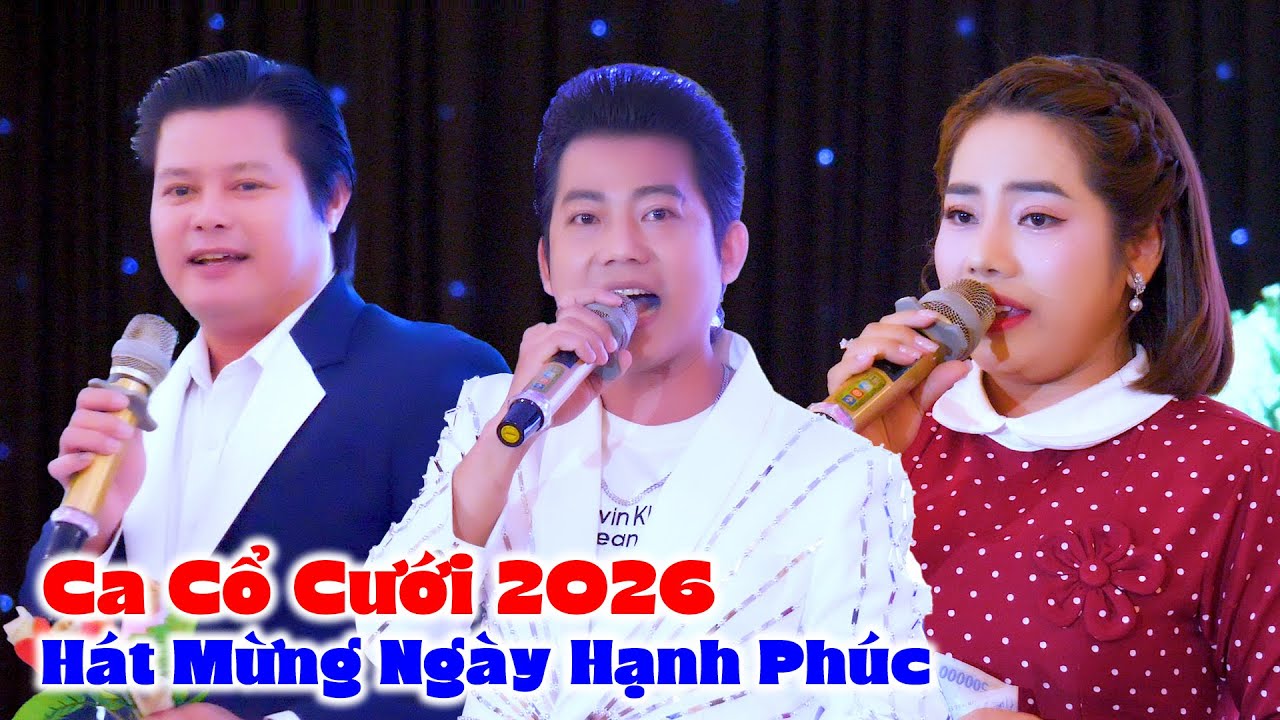 NS Hồ Minh Đương NS Tô Kim Phương Bùi Trung Thành Hát Tiệc Cưới Nhà Hàng 5 Sao Lớn Nhất Sài Gòn