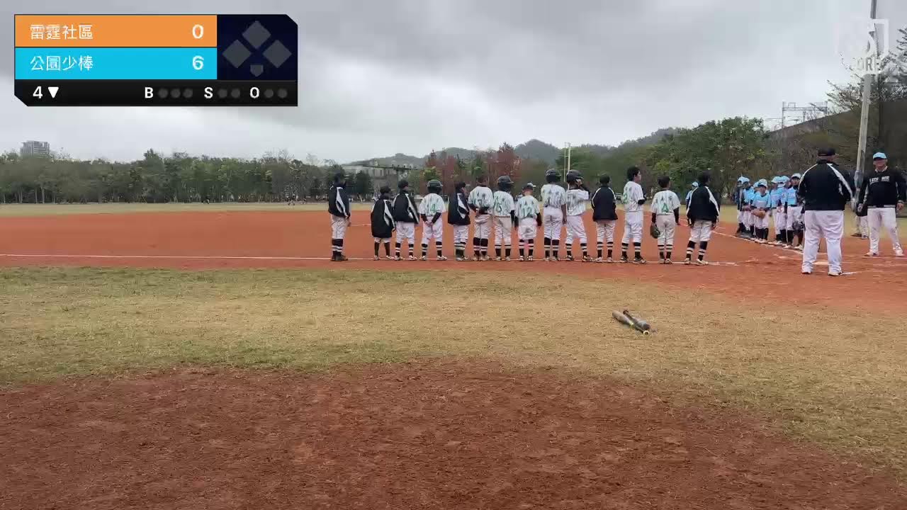 雷霆社區 VS 公園少棒