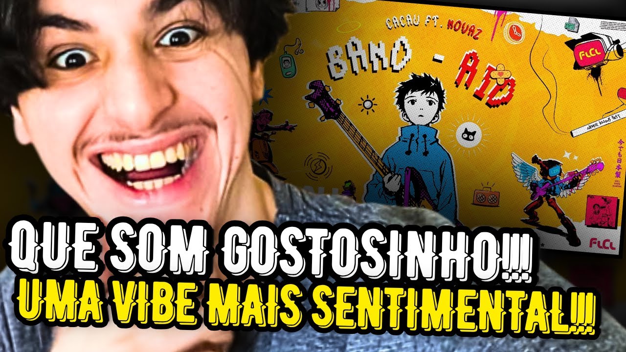 REACT a Band-aid feat. Novaz_eu | CACAUZIN | FLCL | Johnny Reacts