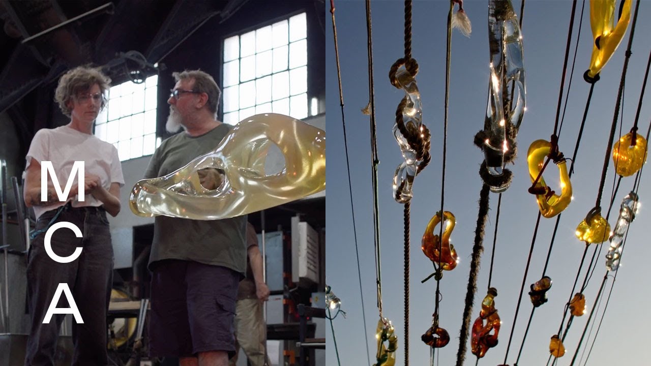 Kate Newby's captivating site-specific sculptures at the MCA | Hours in wind