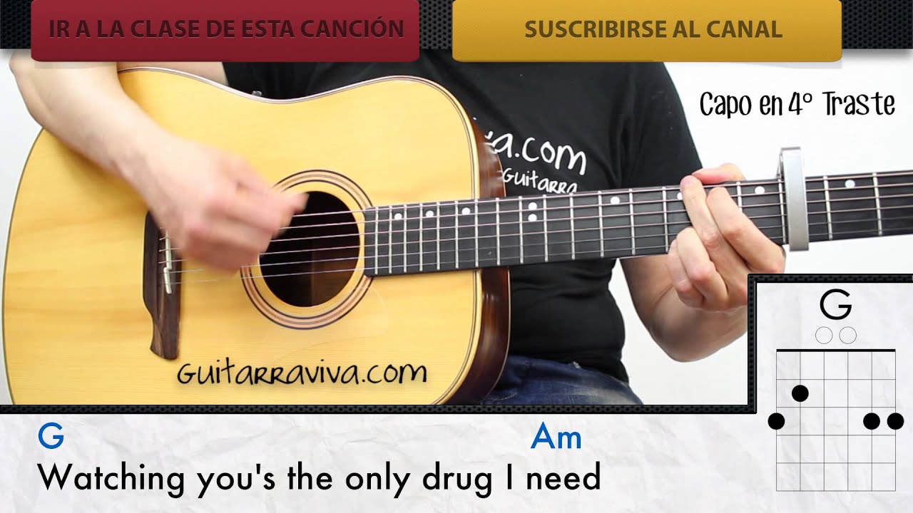 Hey Soul sister guitarra acordes cover guitar chords COMO TOCAR GUITARRA