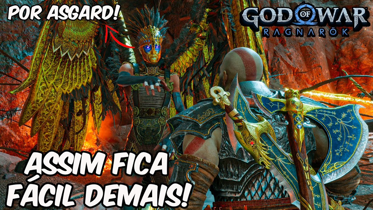 Qualquer build derrota a Valkíria GNÁ, se aprender isso! | God of War Ragnarok