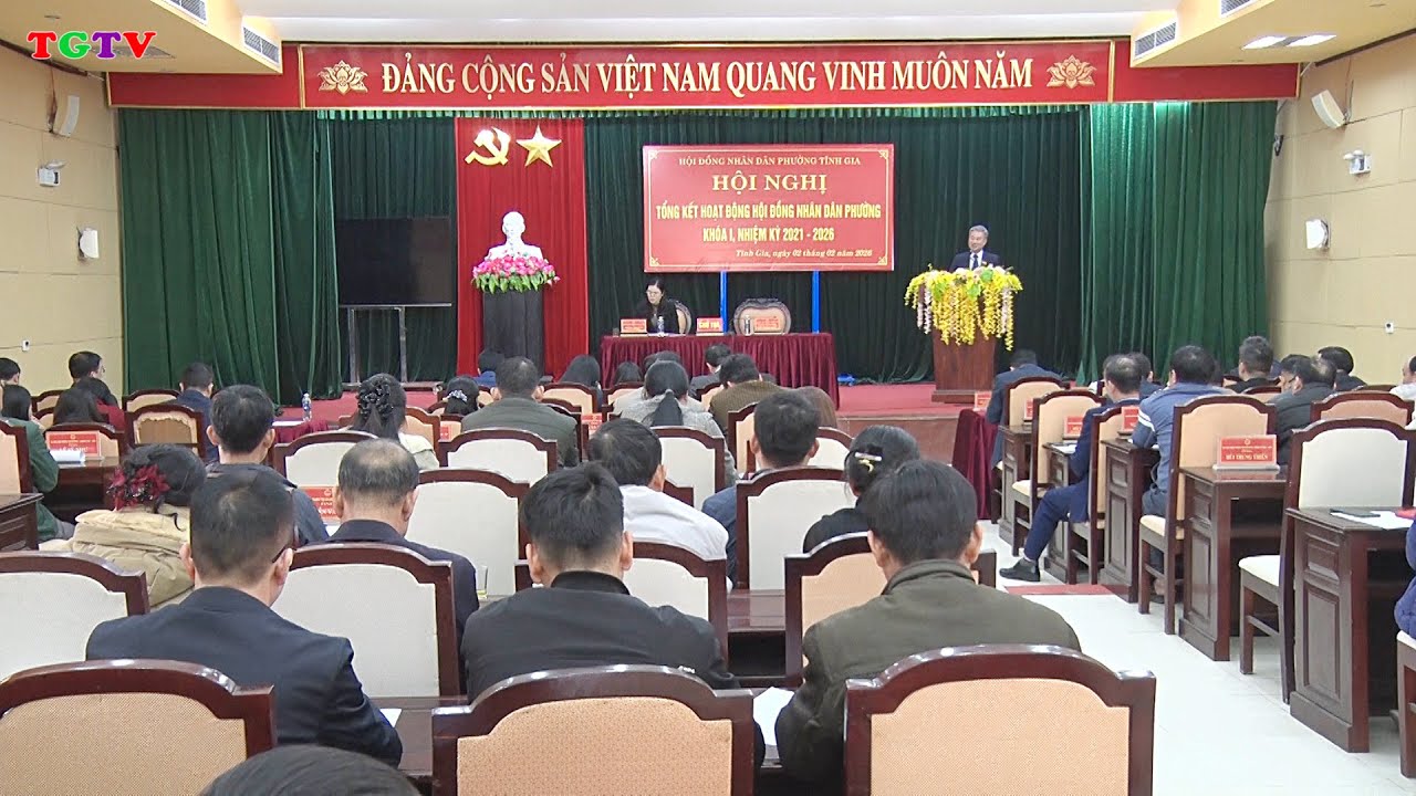 Tổng kết hoạt động HĐND phường Tĩnh Gia khóa I, nhiệm kỳ 2021-2026