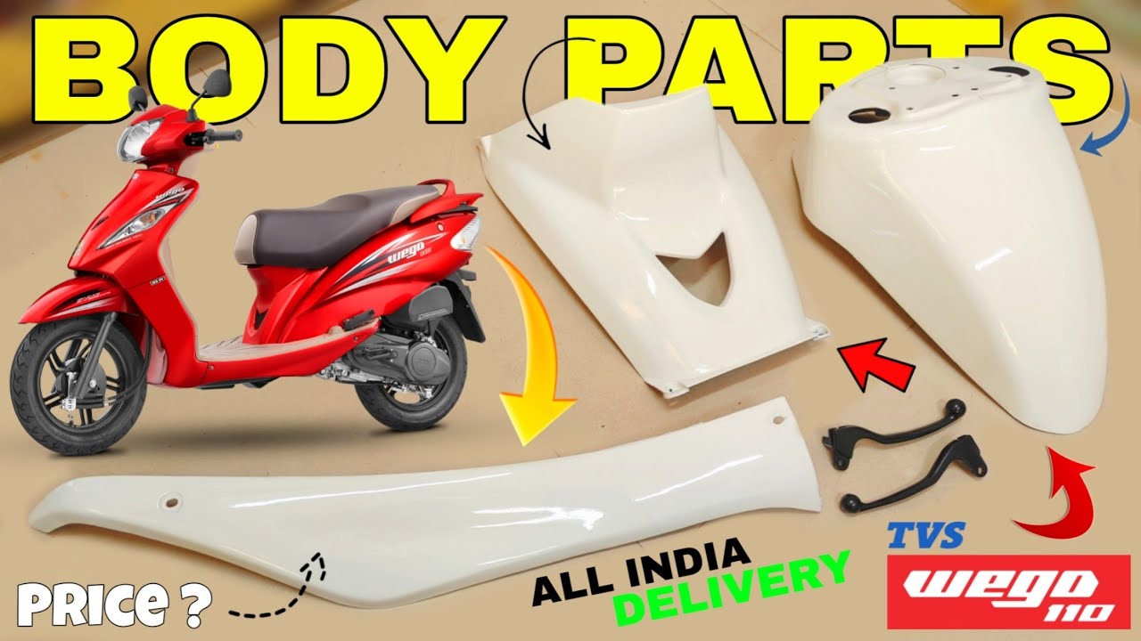 TVS Wego Body Parts Price 🤍 ~ 98932 35053 🚚 All India Home Delivery 🇮🇳 | Tvs Wego Body Kit