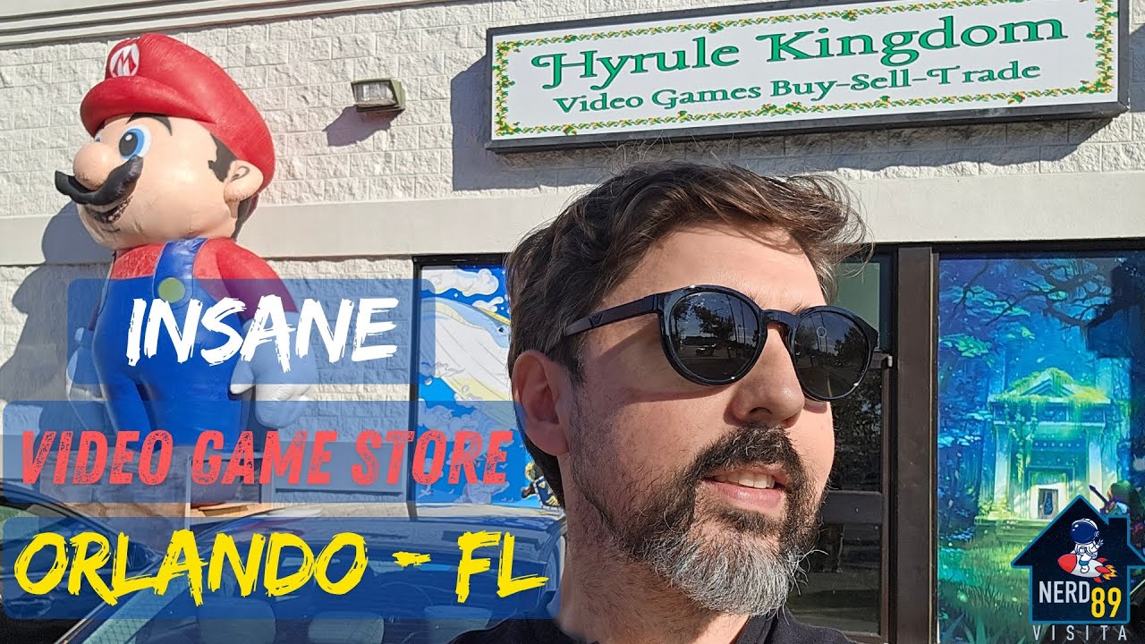 Caçada Gamer em Orlando Florida - Conheçam a loja Hyrule Kingdom