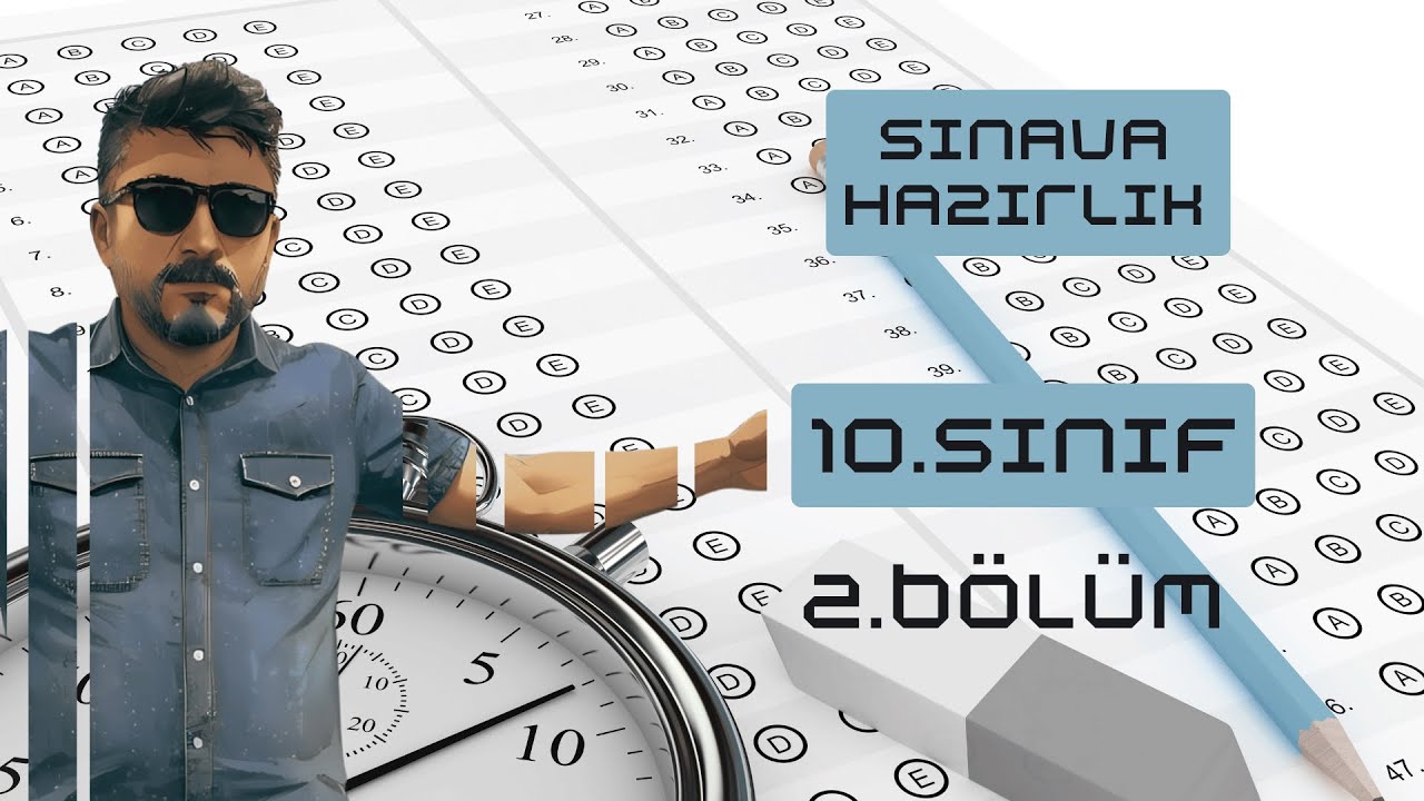 10.Sınıf 1.Dönem 1.Yazılıya Hazırlık 2 Bölüm ENS Yayınları 1.Prova Çözümü