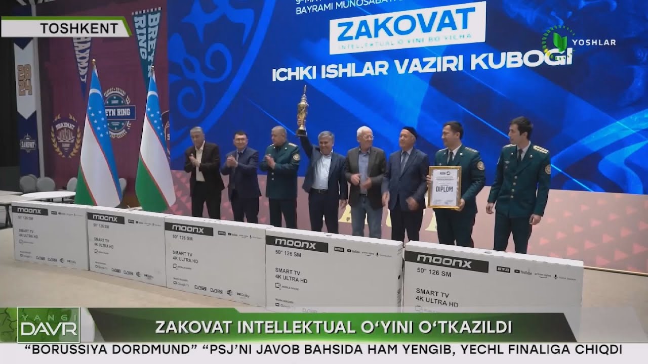 "Zakovat" intellektual o'yini o'tkazildi (Toshkent)
