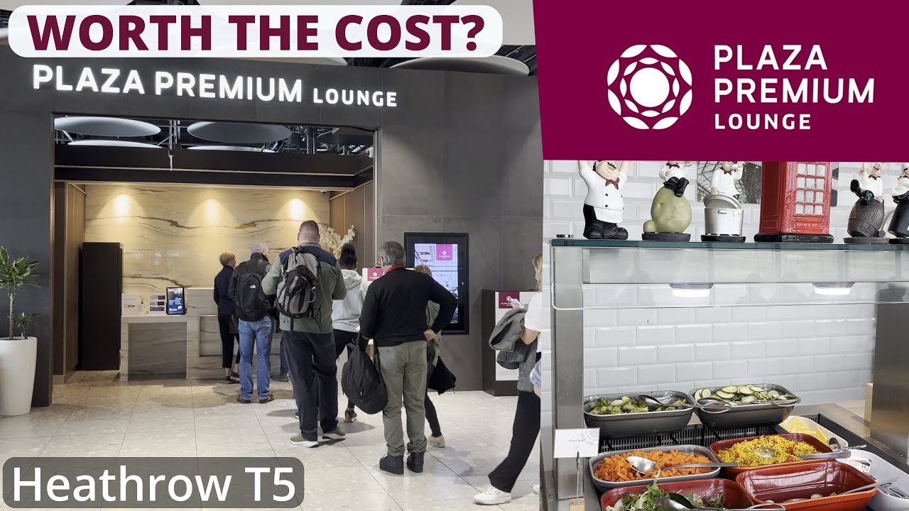 Plaza Premium Heathrow Terminal 5 Lounge Review | Don't Waste Your Money!