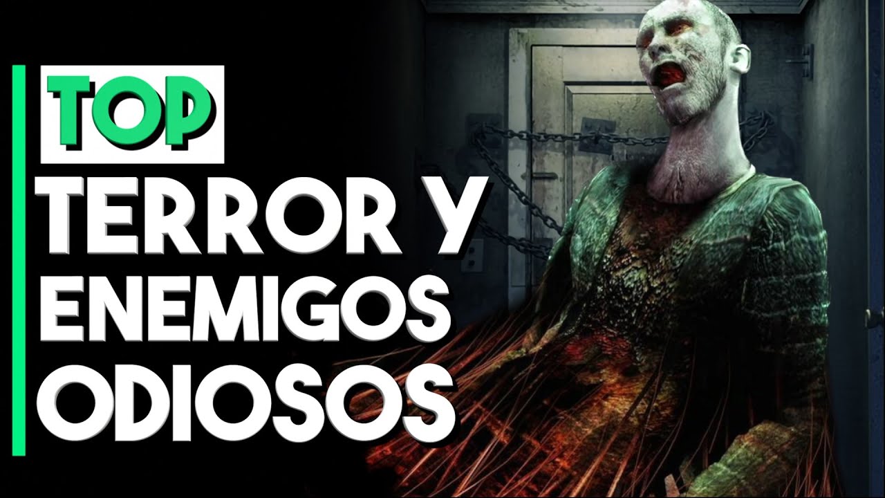 10 ENEMIGOS ODIOSOS de JUEGOS DE TERROR que te DRENAN LA PACIENCIA