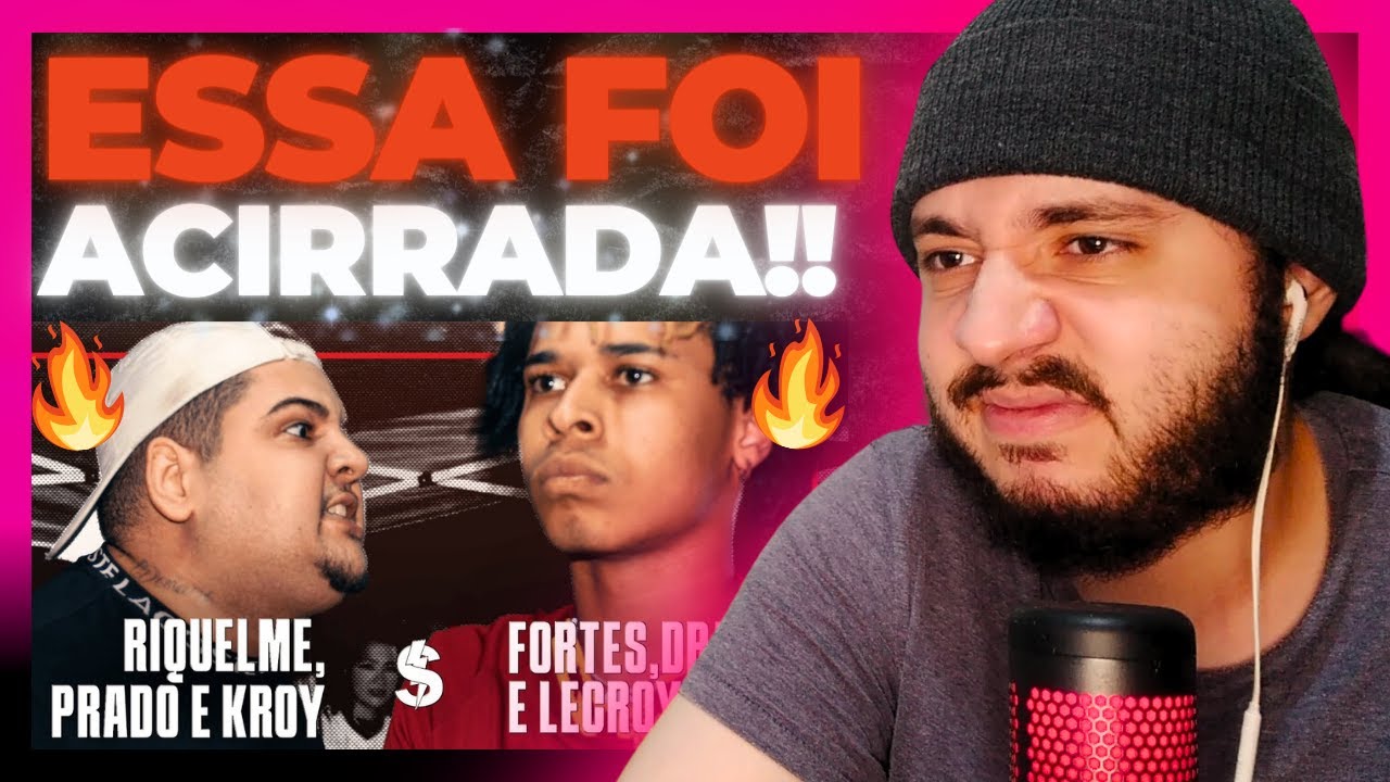 (PEGOU FOGO!!!🔥) PRADO, KROY E RIQUELME x LECROY, DRACAI E FORTES | ASCENSÃO | REACT BAUEB