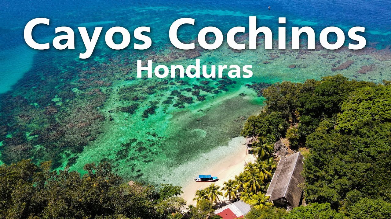 🇭🇳😍 Este lugar es un paraíso | Cayos Cochinos, Islas de la Bahía Honduras.