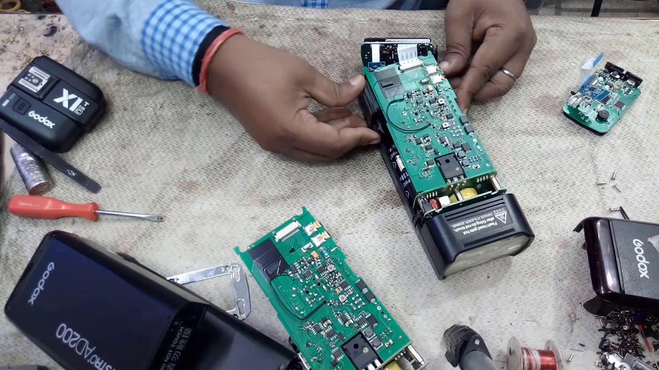 Godox AD-200 Repairing | Swastik Camera Electronics