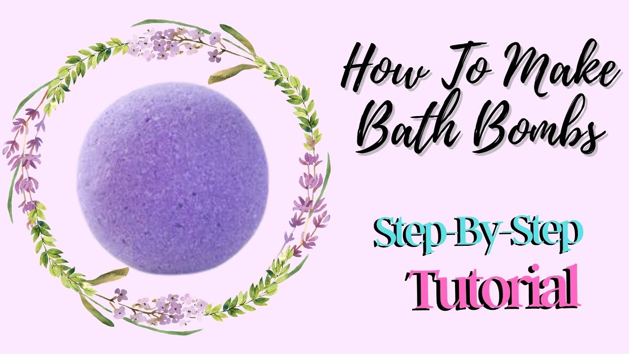 Bath Bomb Basics for Beginners! SIMPLE RECIPE Included!