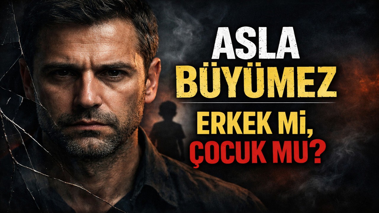 Bir Erkek Neden Hiç Büyümez? İşte Acı Gerçek