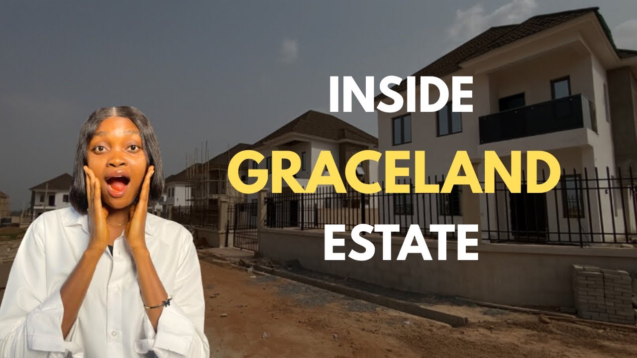 Внутри жилого комплекса Graceland Estate, Нью-Энугу | Доступные дома на продажу | Видеообзор объе...