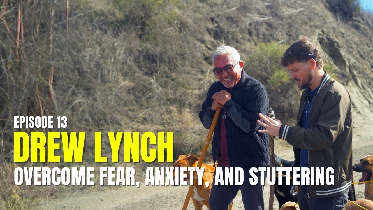 Fear, Stuttering, Energy, and Staying Present | Walking with Cesar Ep. 13 - Drew Lynch