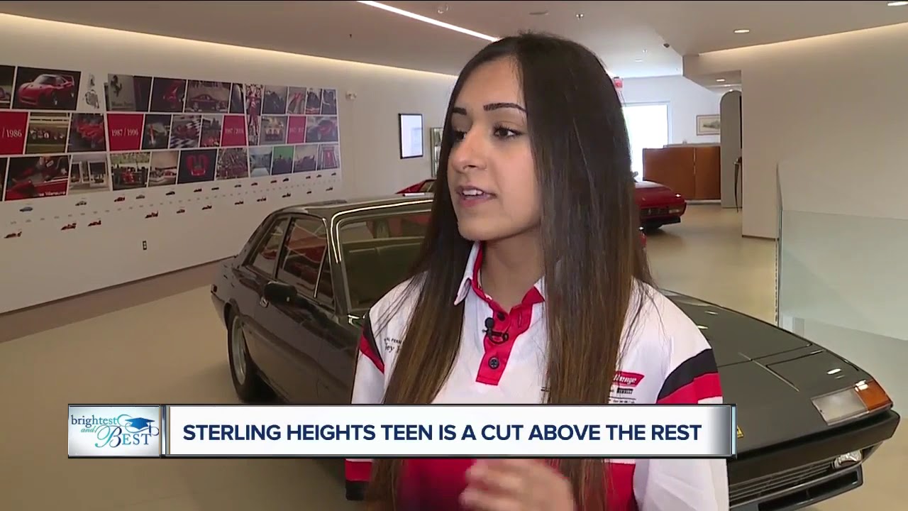 Sterling Heights teen is a cut above the rest
