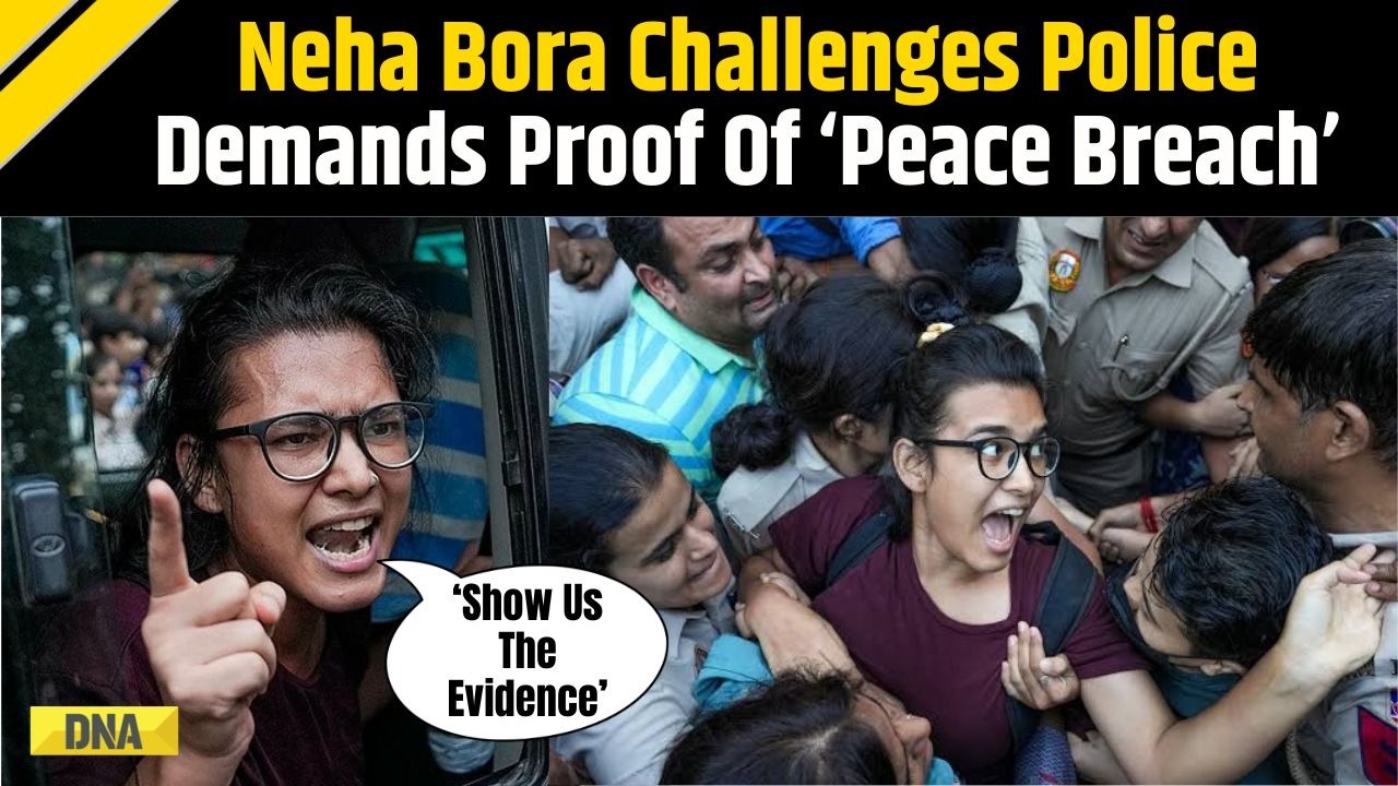 CJP Protest: AISA Chief Neha Bora Seeks Evidence from Delhi Police Over Peace Breach Notice