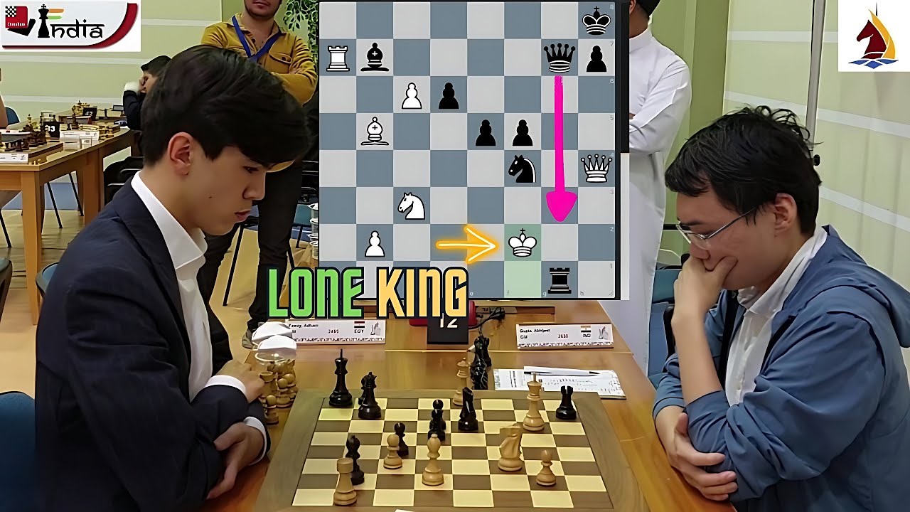 How did Yu Yangyi survive this? Dubai Open 2023