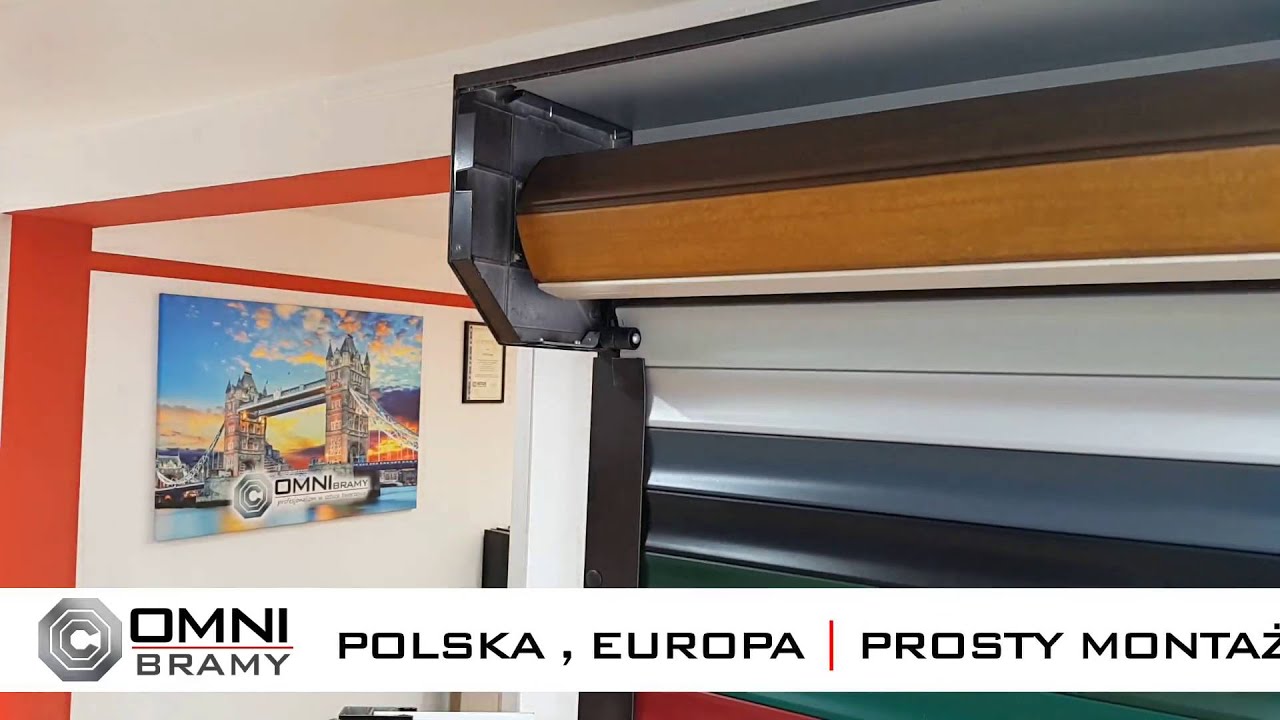 Na jakiej zasadzie działa brama rolowana OMNIbramy firmy OMNIcorp