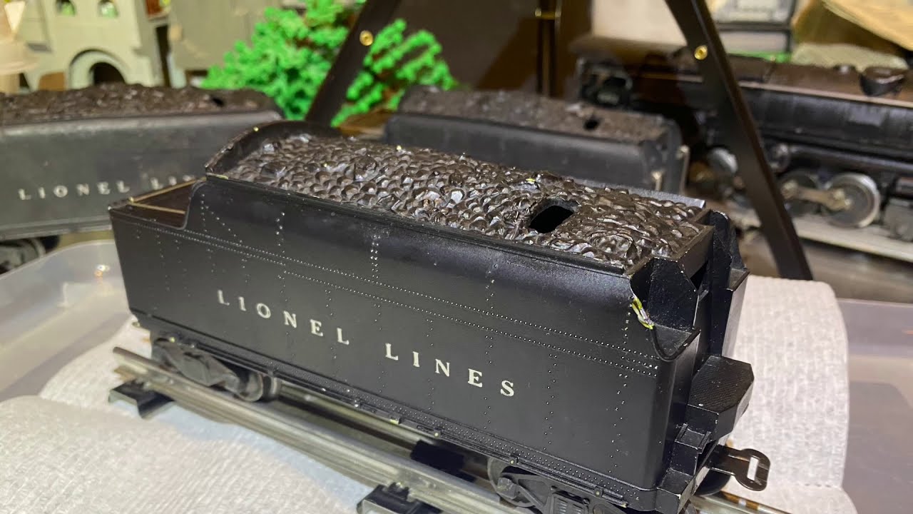 Lionel Repair:  Postwar Tender Service and Repair - Train Service
