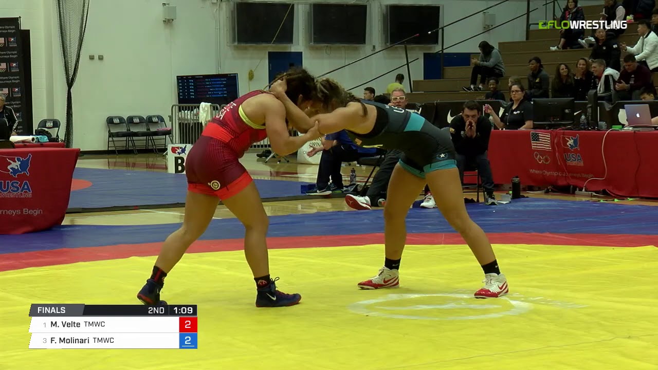 Women's Freestyle 65 Finals - Mallory Velte (TMWC) vs. Forrest Molinari (TMWC)