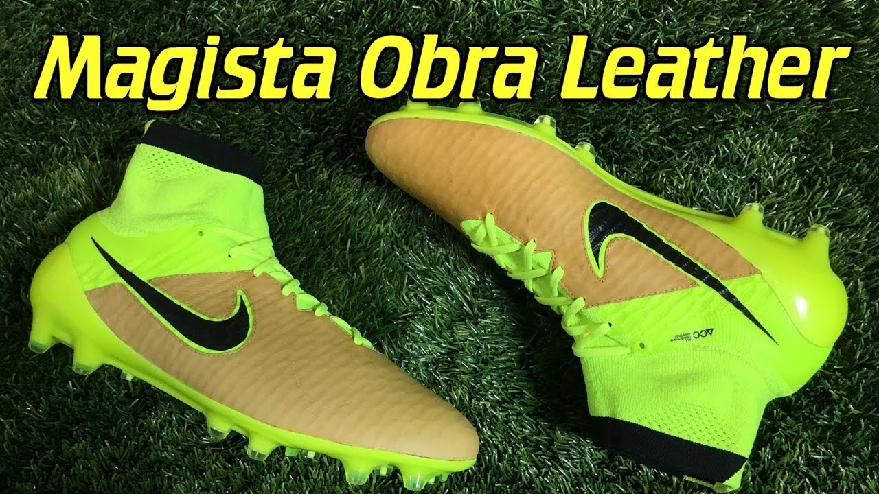 K-Leather Nike Magista Obra Tech Craft Canvas/Volt - Review + On Feet