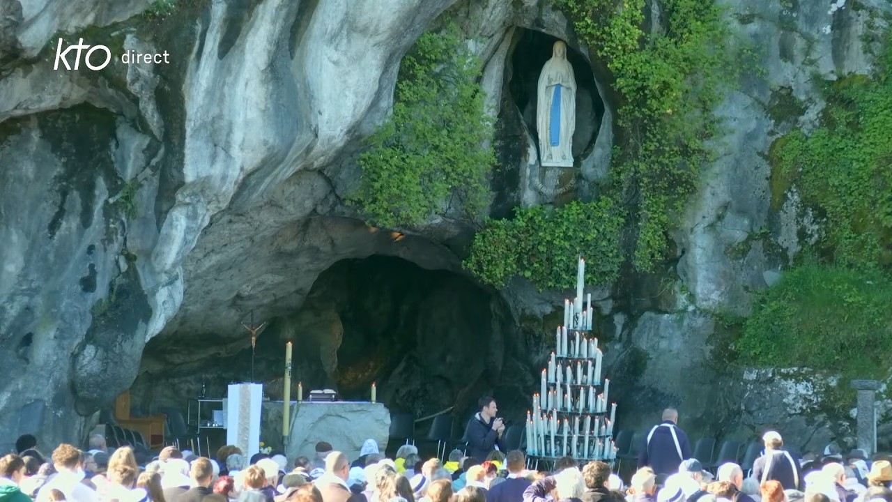 Messe de 10h &agrave; Lourdes du 15 avril 2026